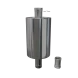 Бак "Селигер" 62л круглый на трубе Ф115 (AISI 201/1.0)