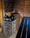 Печь для бани Атмосфера L сетка нержавейка